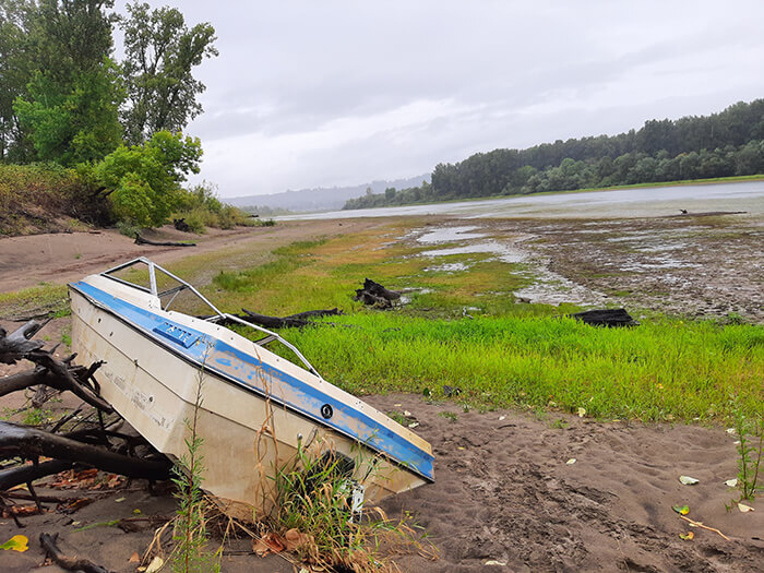 Oregon Wrecked and Washed Ashore